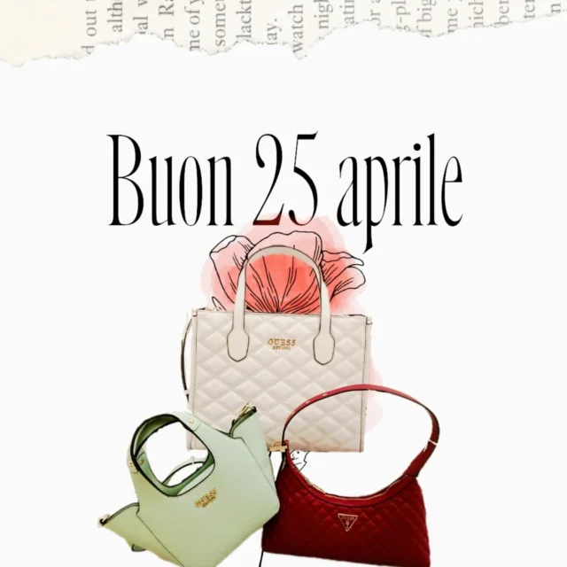 Buon 25 aprile ! Oggi siamo chiusi ma vi aspettiamo domani in negozio solo presso il @centro_commerciale_reggiosud 
Vi auguriamo una bellissima giornata di festa! 
#25aprile #festaliberazione #reggioemilia
